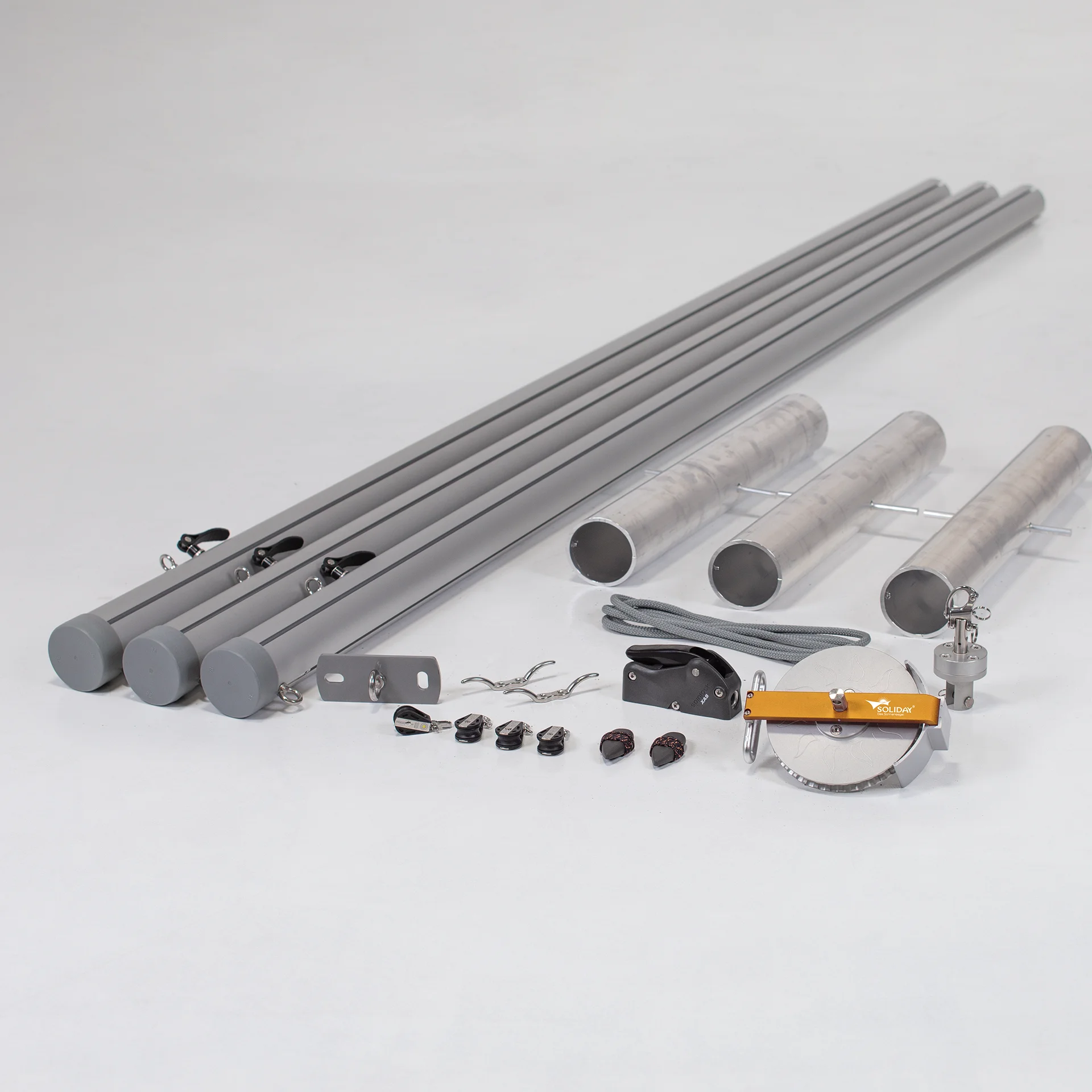 Flex Hardware-Set | 3x Mast 1x Wand | Basic