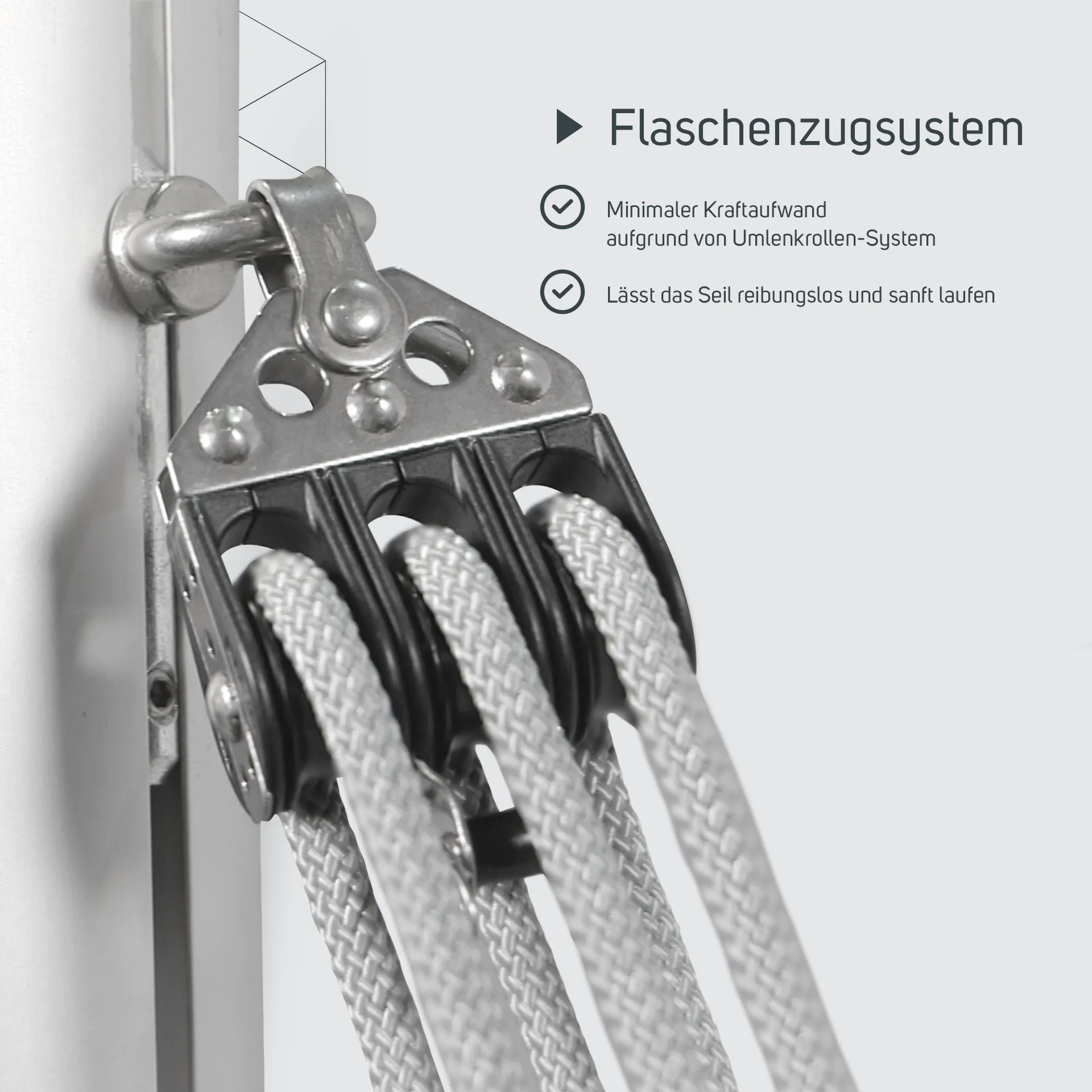 Mastabspannung comfort