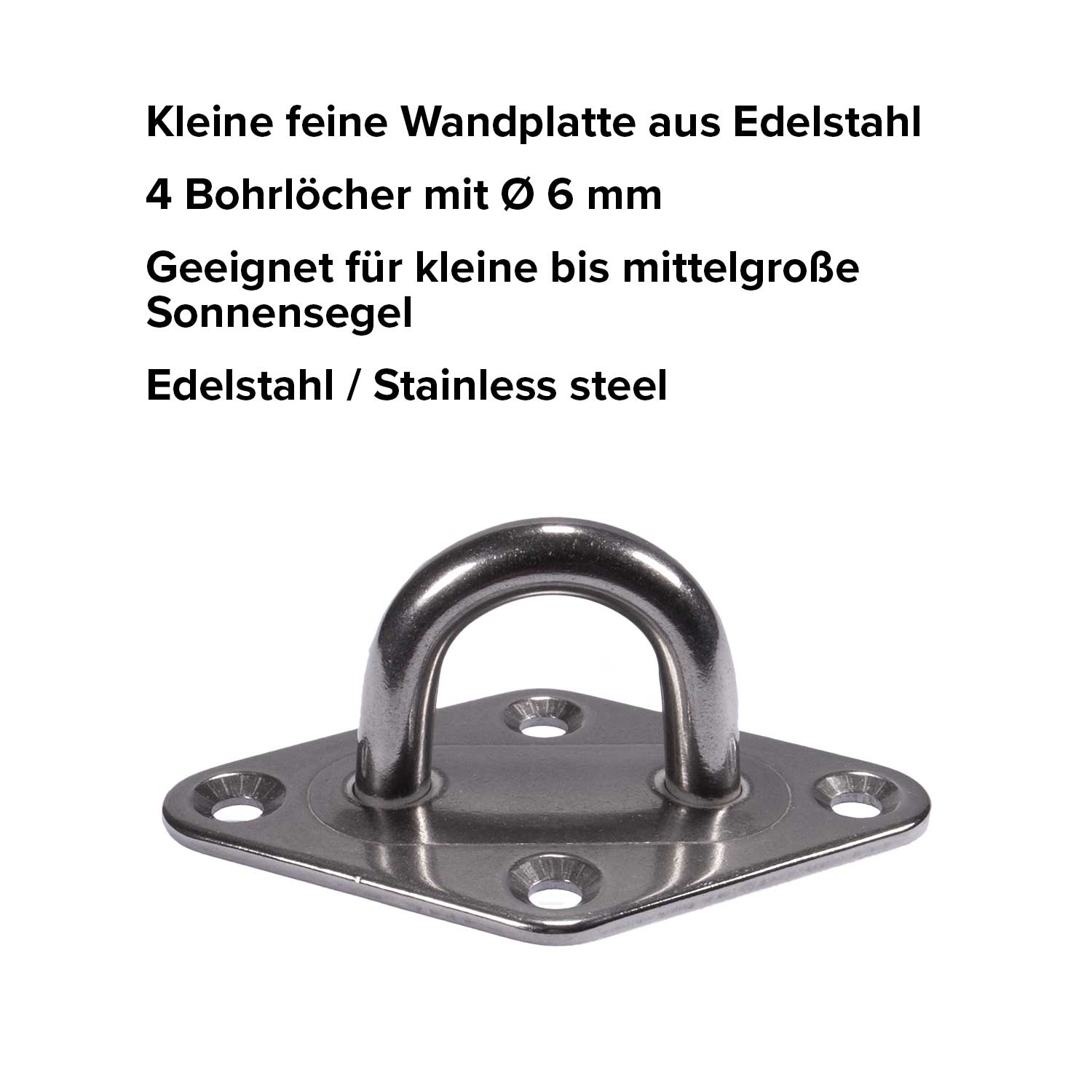 Befestigungsplatte - klein