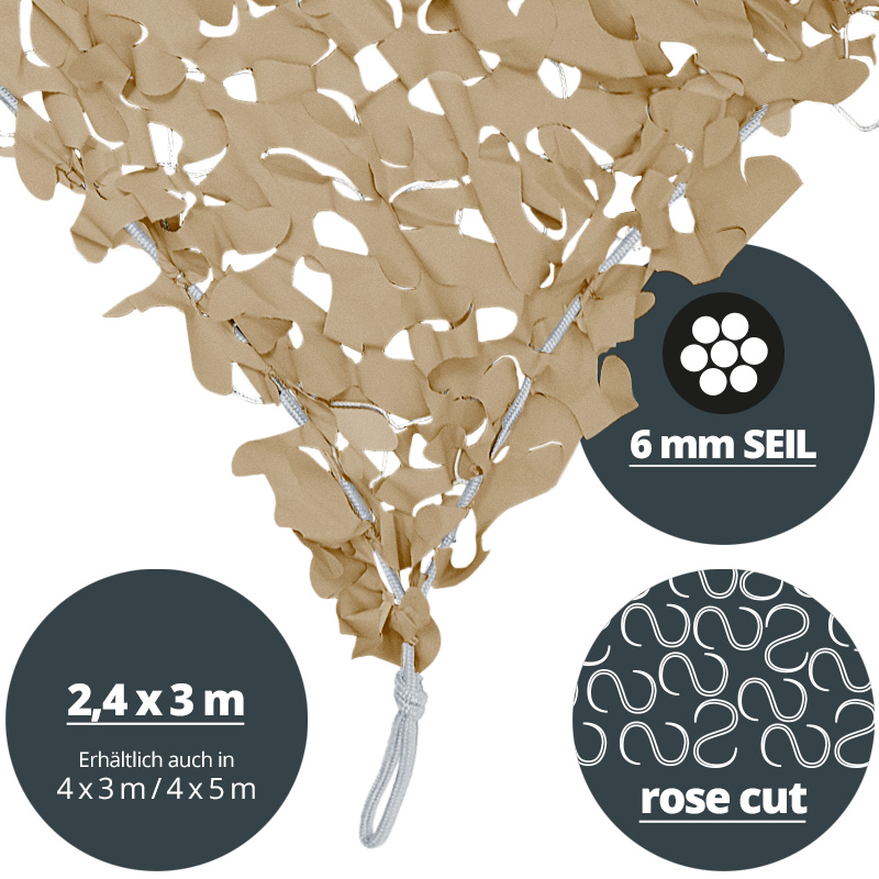 Chillout_rosecut_Standard_800x800_2-4x3_beige Chilloutsail rose cut / Standard