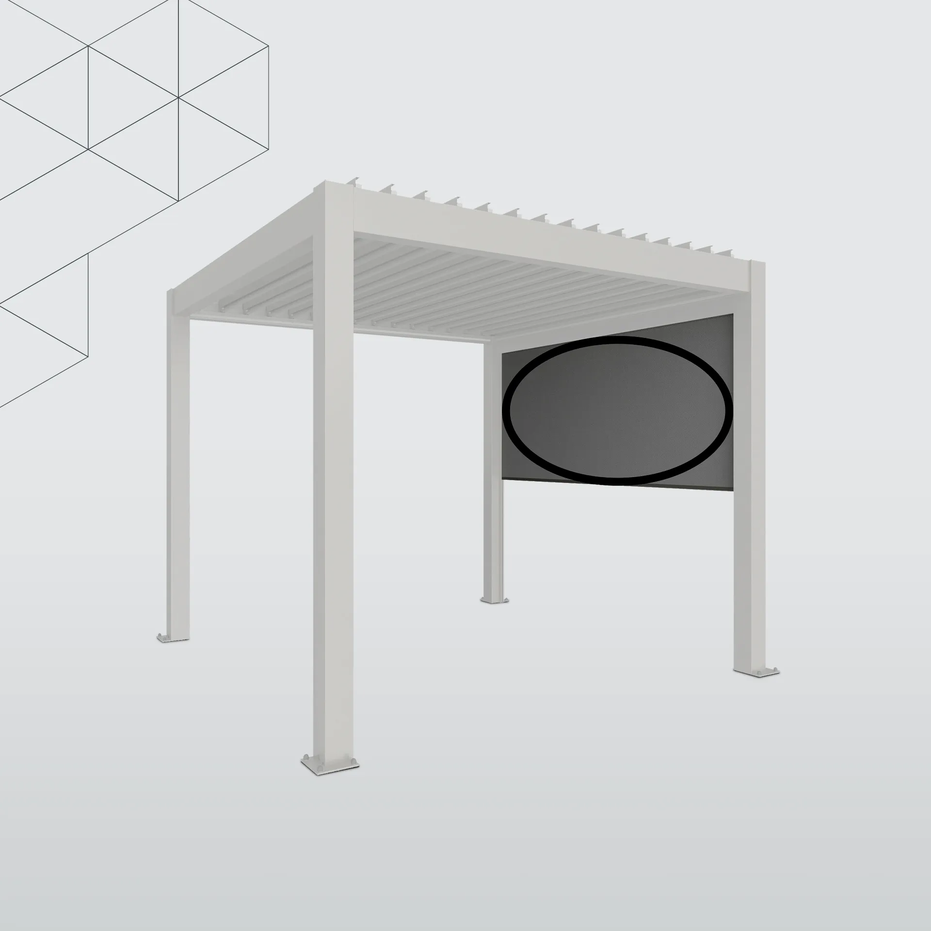 Sonnenschutzrollo elektrisch