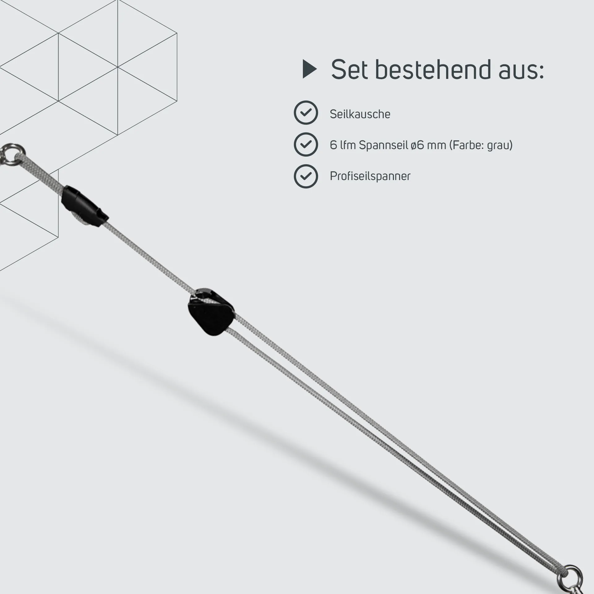 Mastabspannung easy
