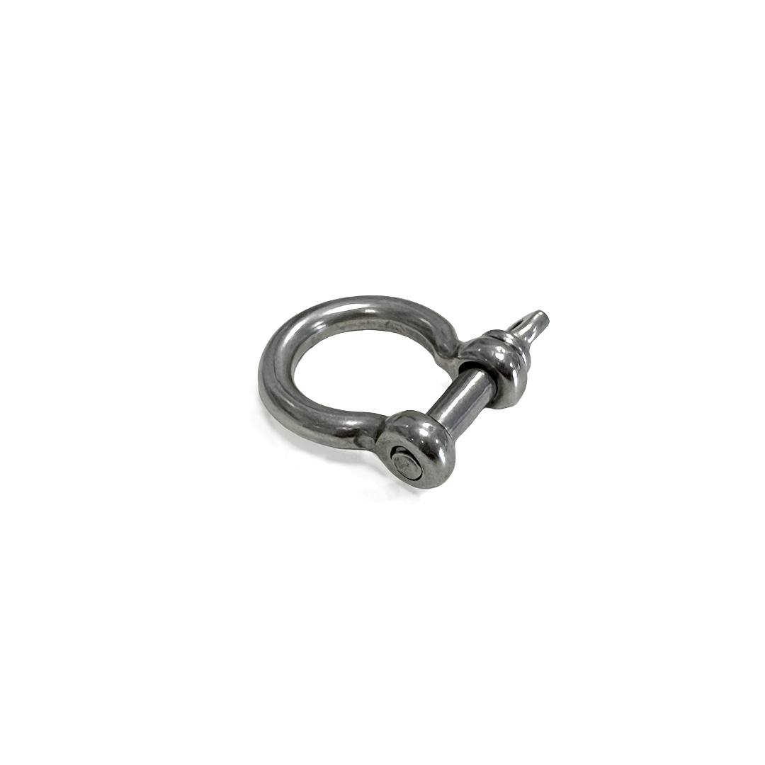 Geschweifter Schäkel D=5mm V4A