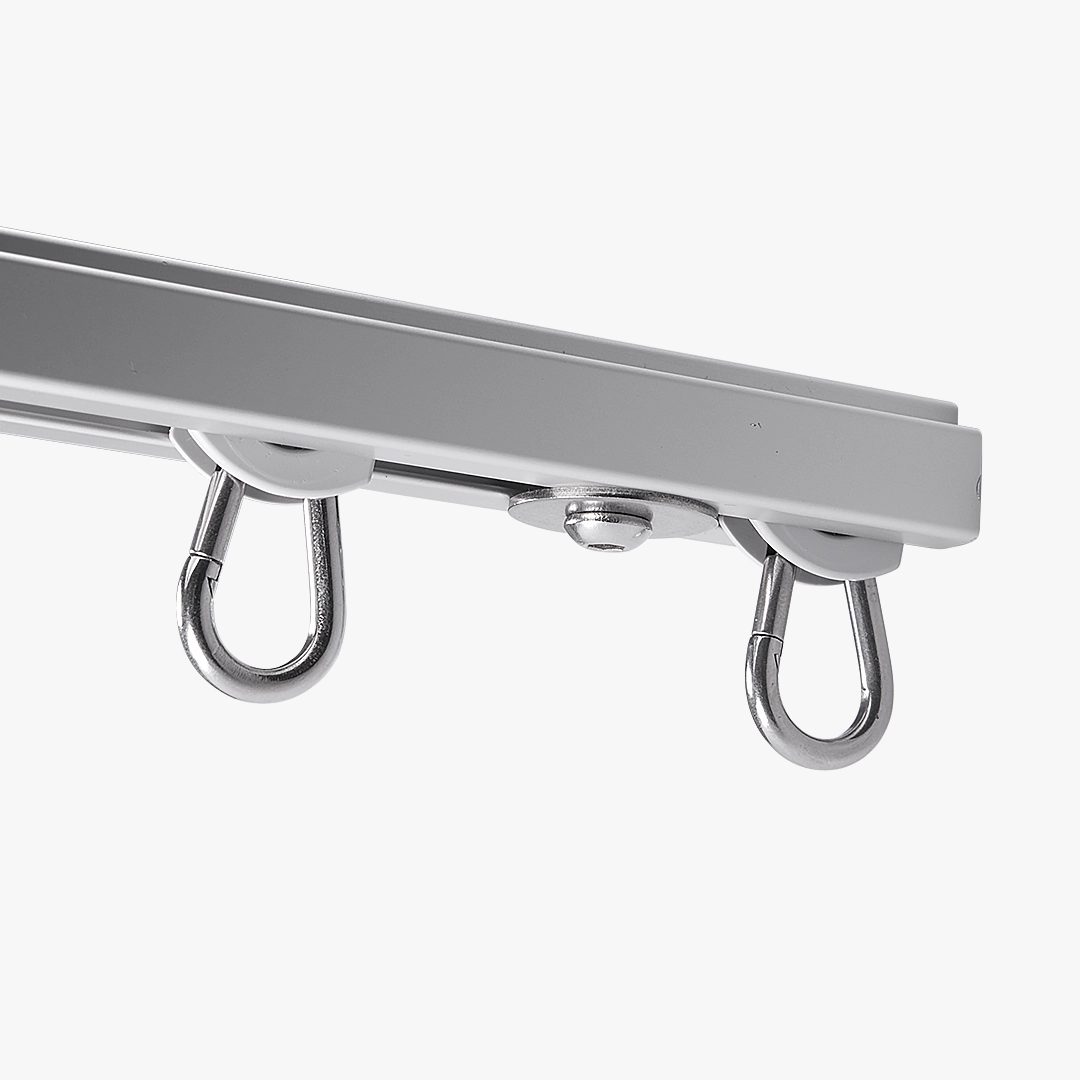 Ausklinkung in Führungsschiene, inkl. Verschluss