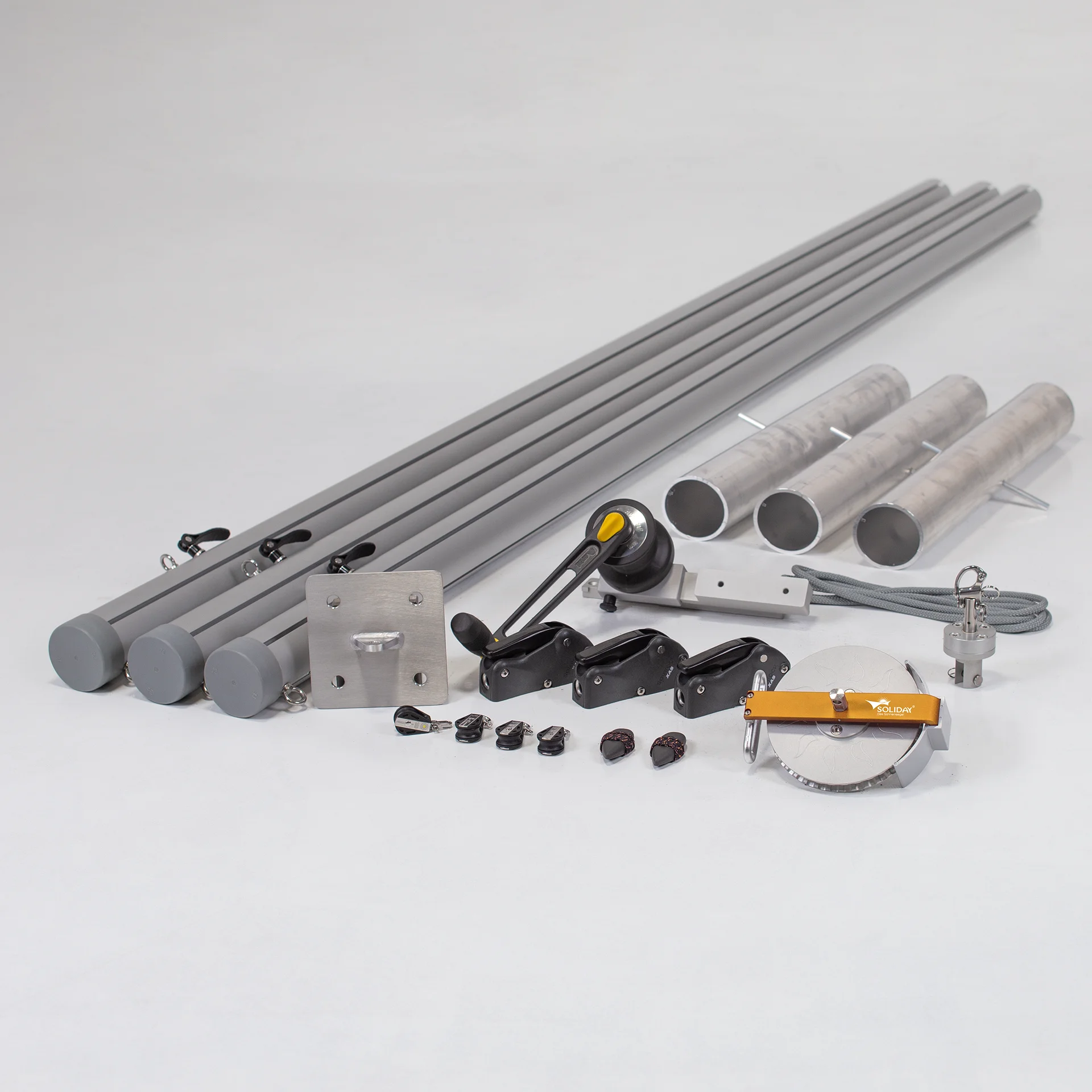 Flex Hardware-Set | 3x Mast 1x Wand | Premium