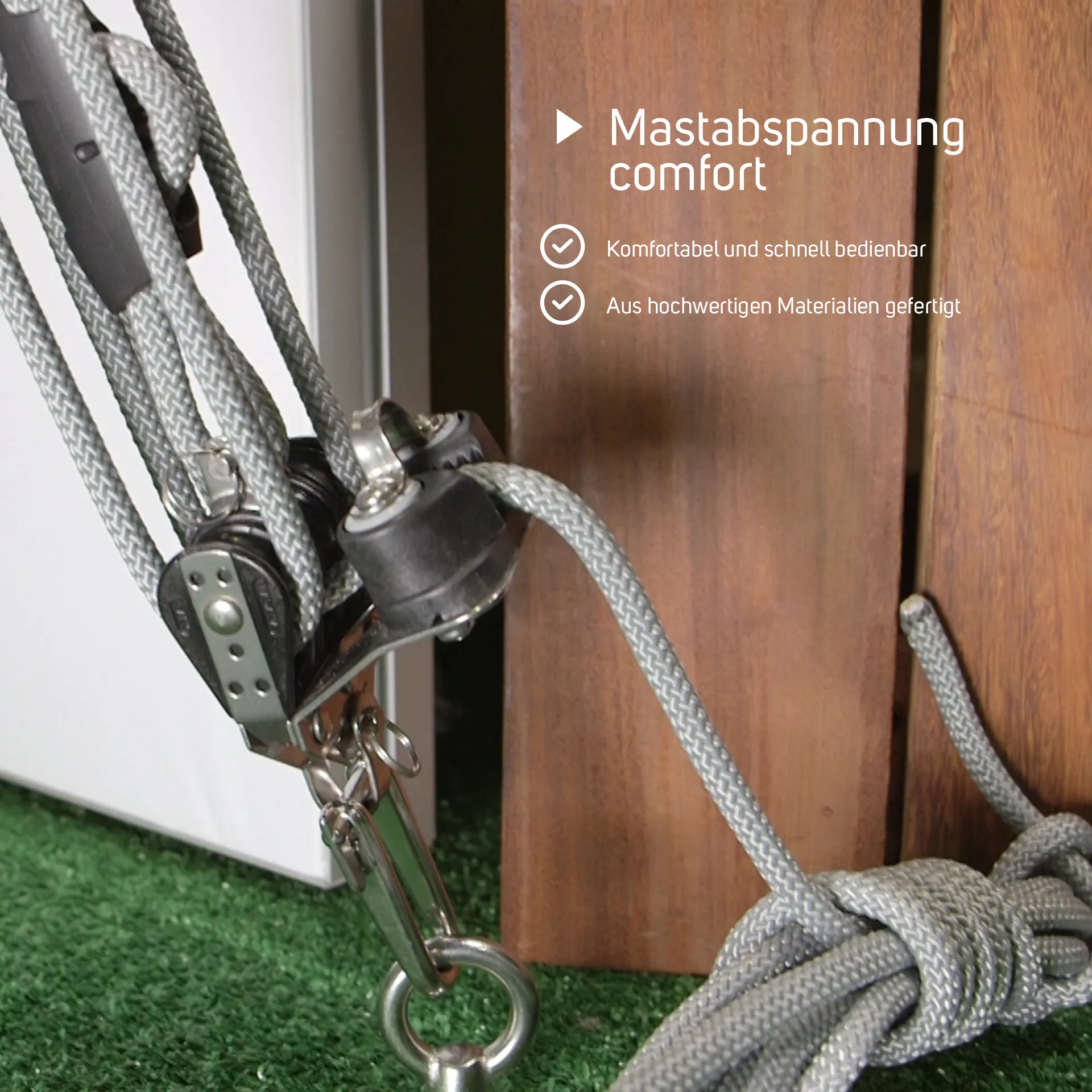 Mastabspannung comfort