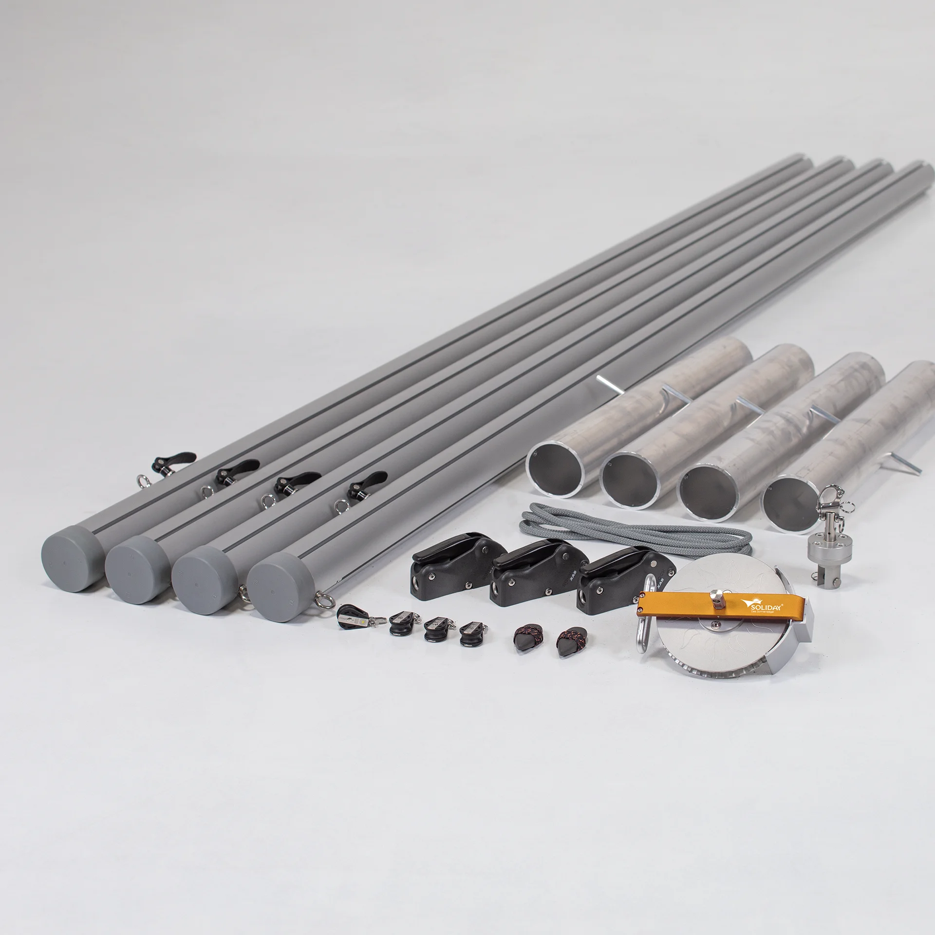 Flex Hardware-Set | 4x Mast | Marine