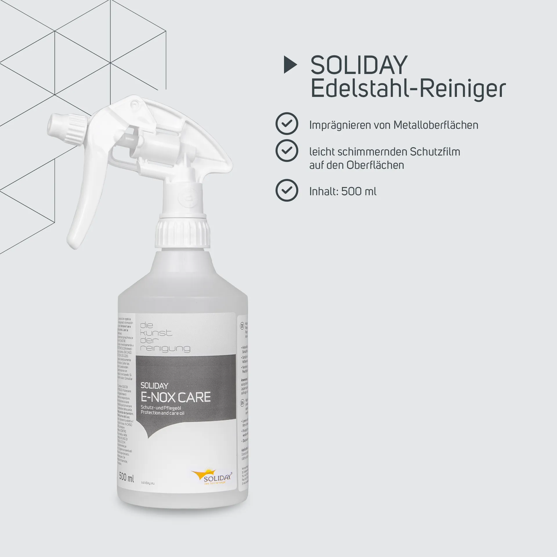Soliday Edelstahl-Reiniger