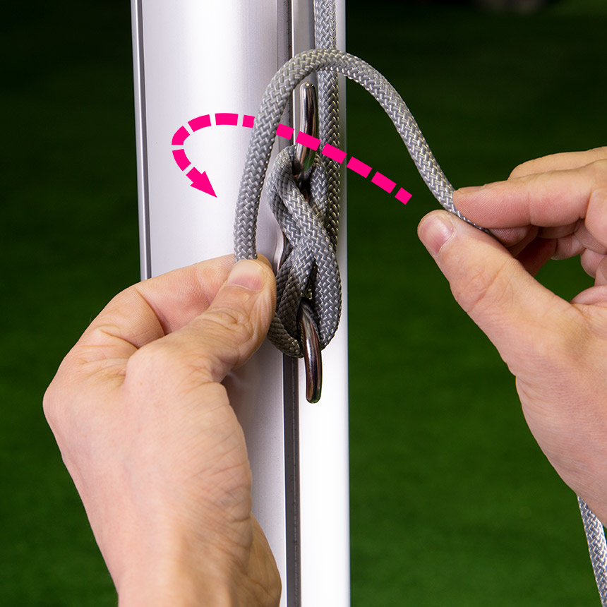 00E13001204_Seilklampe_Kopfschlag1 Seilklampe aus Edelstahl