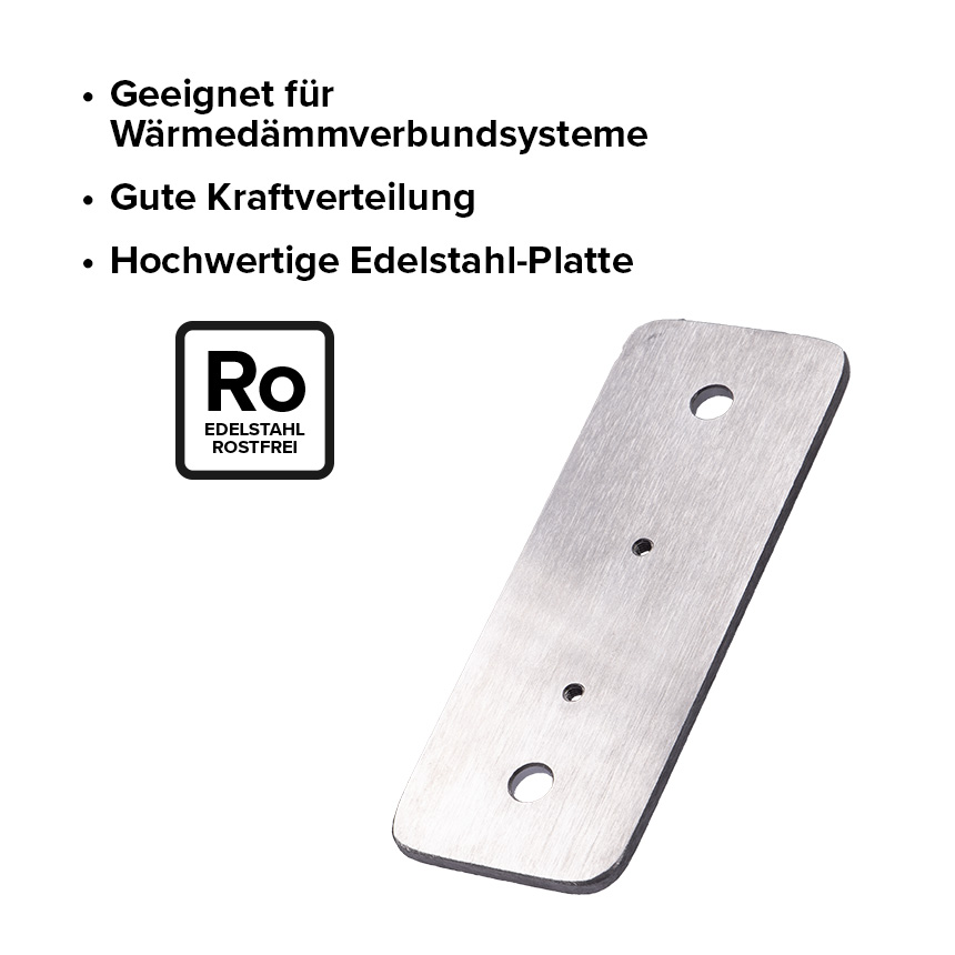 E2SSO00E13000087_Befestigungsplatte_Sicherheits_Sicherheits_Seilklemme_2 Befestigungsplatte für Sicherheits-Seilklemme