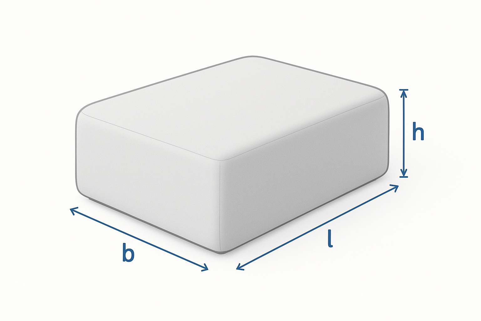 Ersatzbezug auf Maß (Rechteckig)