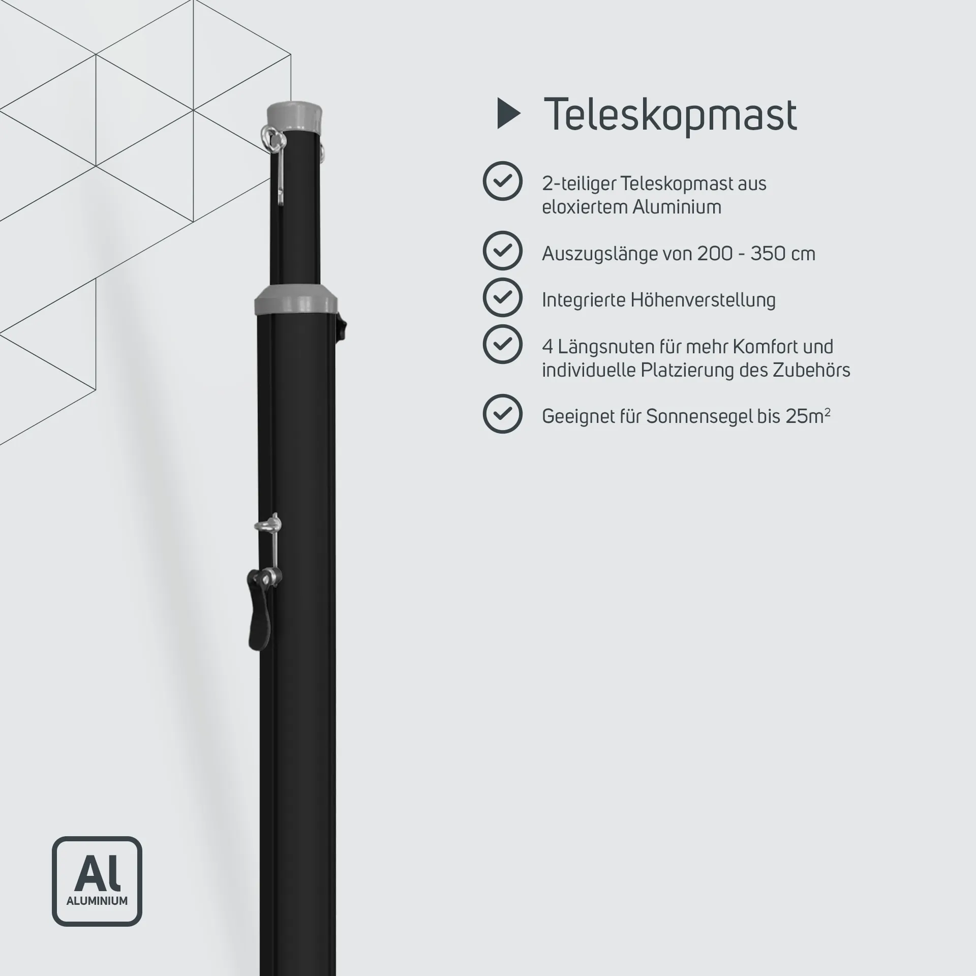 Teleskopmast