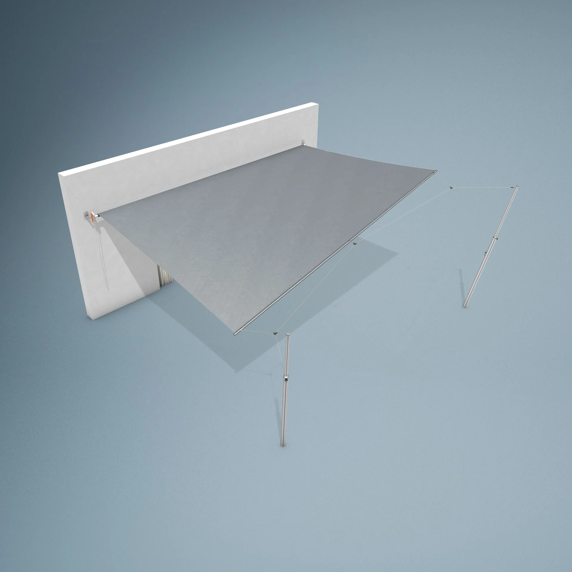 Square Hardware-Set mit 2 Masten