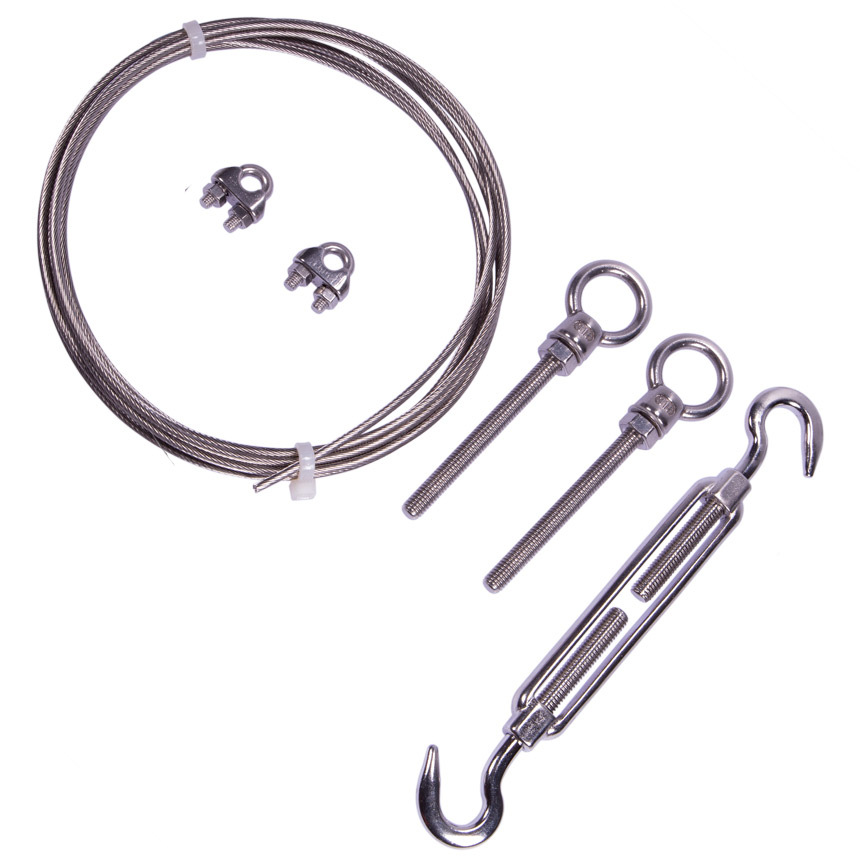 Outdoorvorhang-Set für Metallkonstruktionen