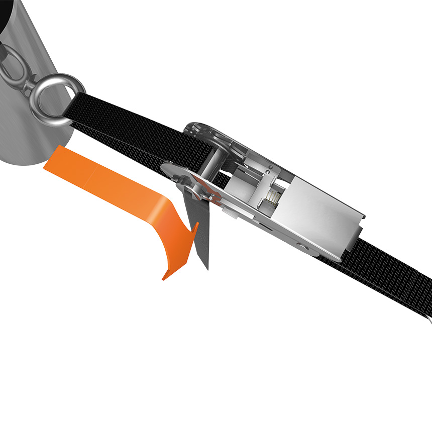 00E13000129_Gurtbandratsche_aus_Edelstahl_5 Verspannung -  Gurtbandratsche aus Edelstahl