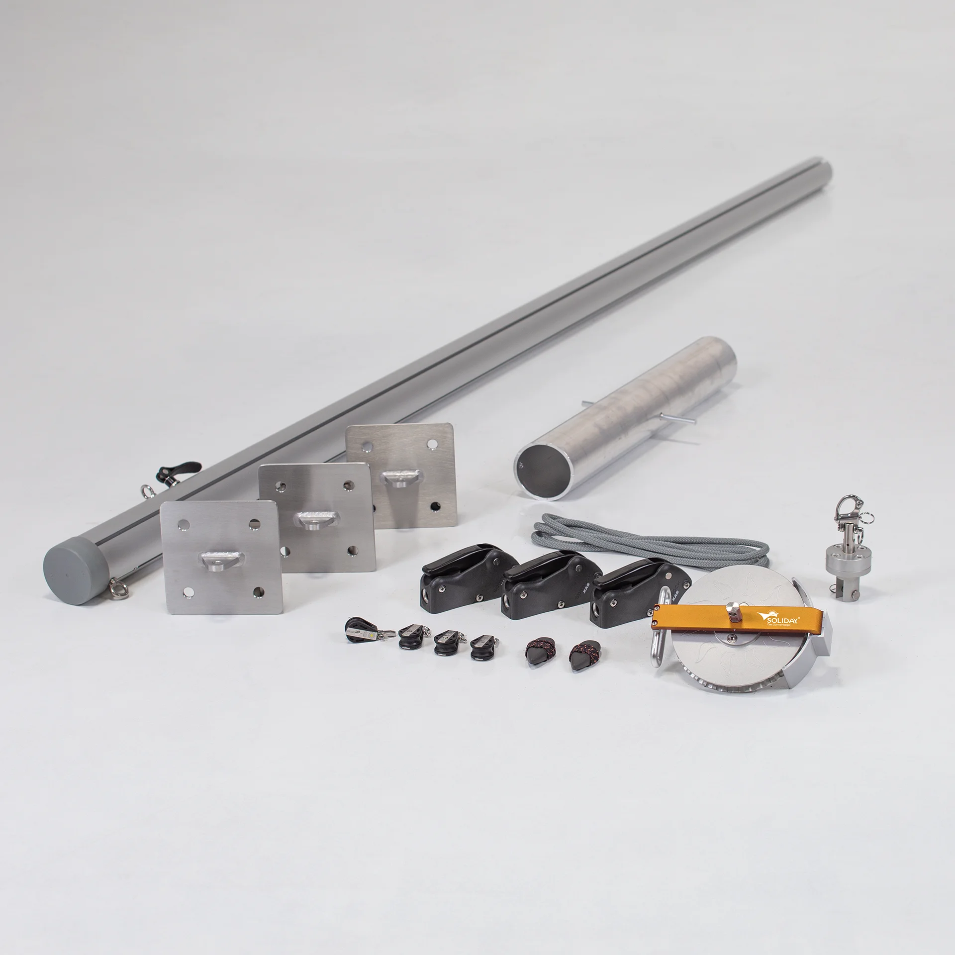 Flex Hardware-Set | 1x Mast 3x Wand | Marine