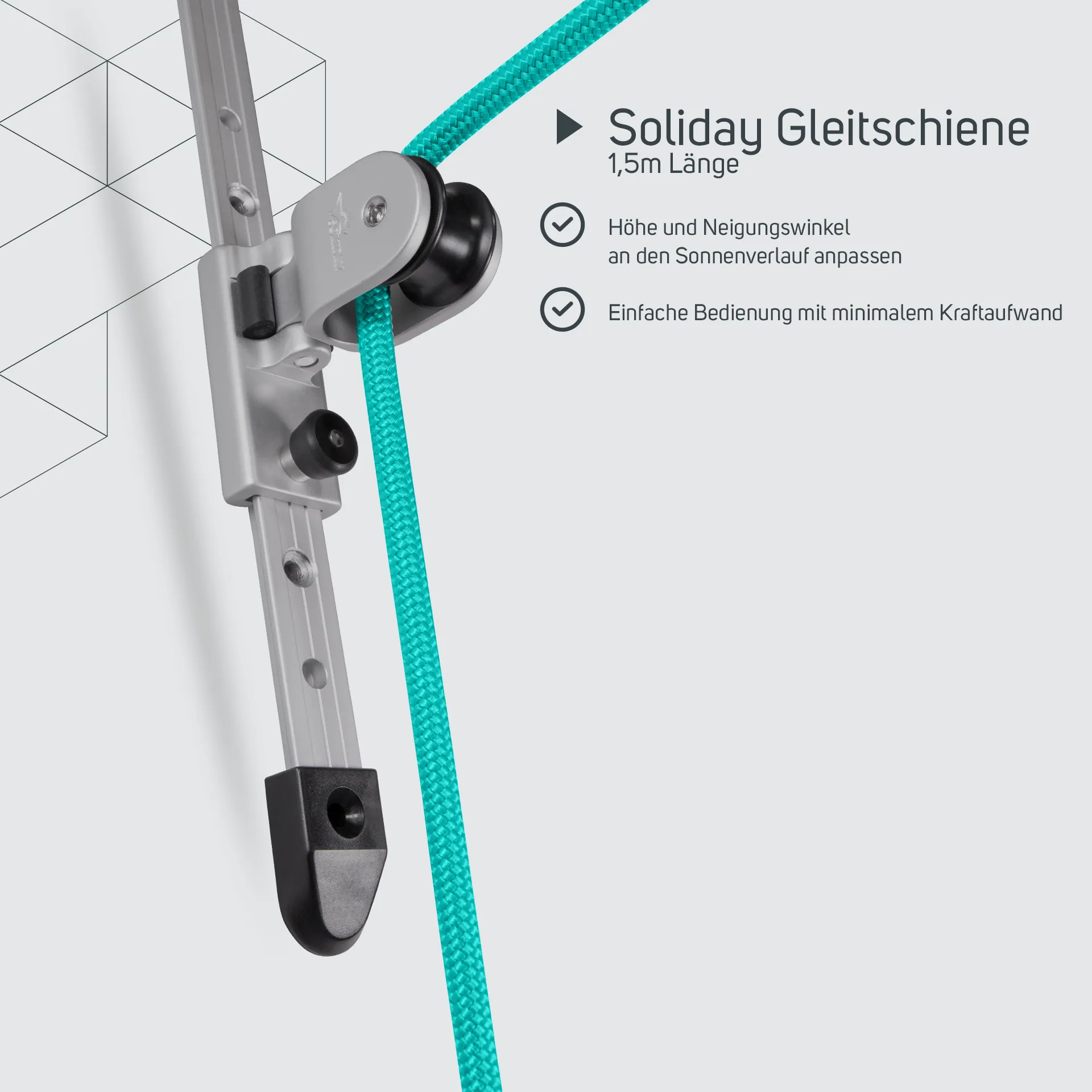 Soliday Gleitschiene 1,5m