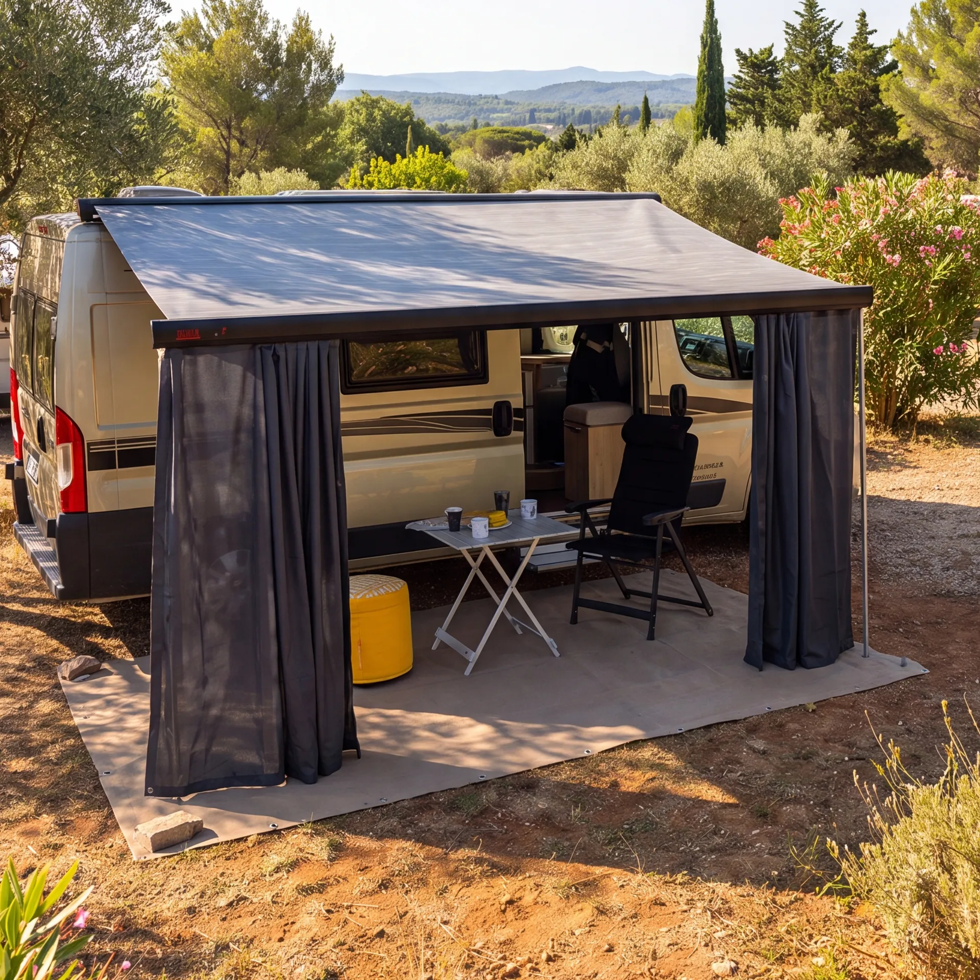Camping Vorhang Prevision