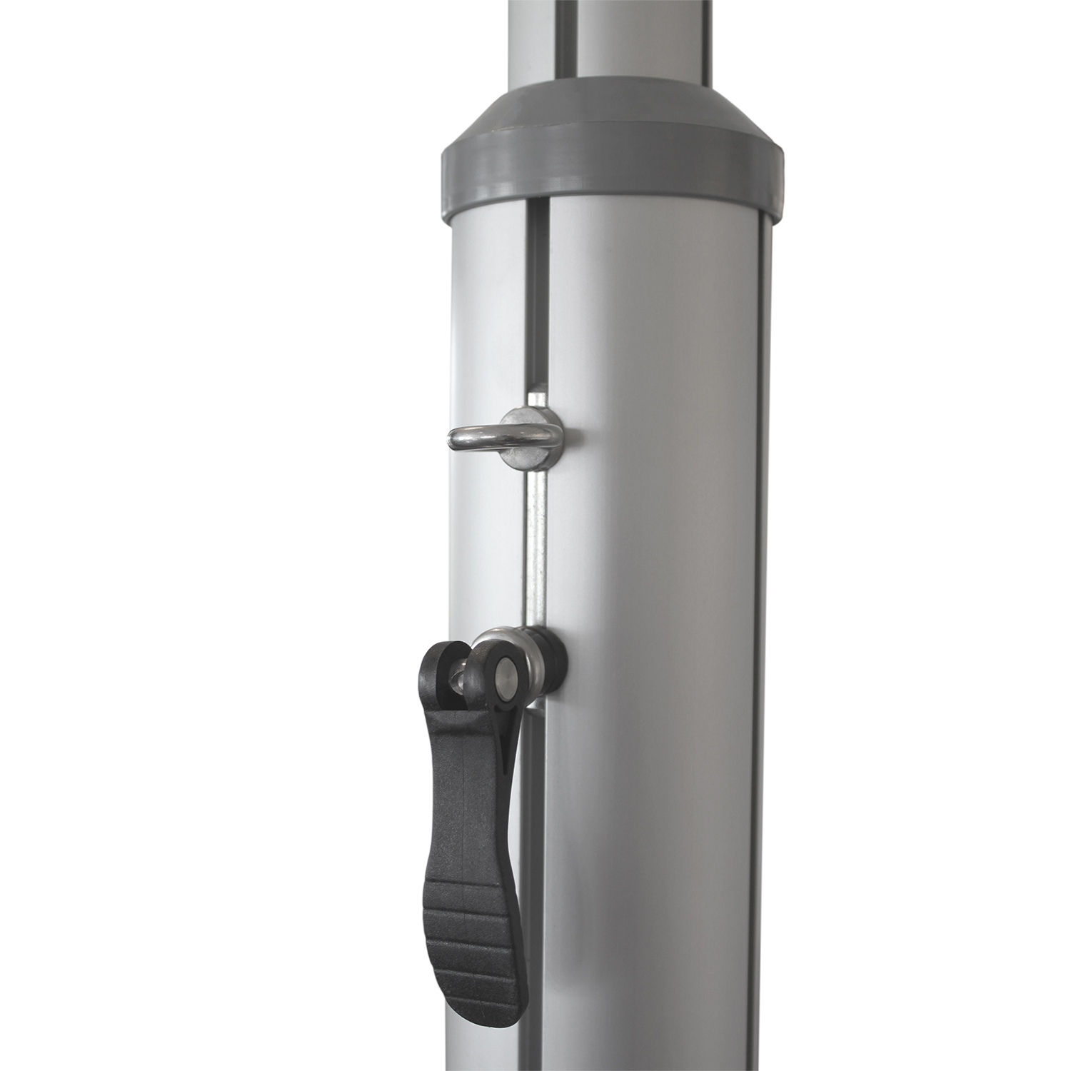 E2SSO00E13000600_easy2shade_Teleskopmast_Detail2 Teleskopmasten mit Schraubfundament Set