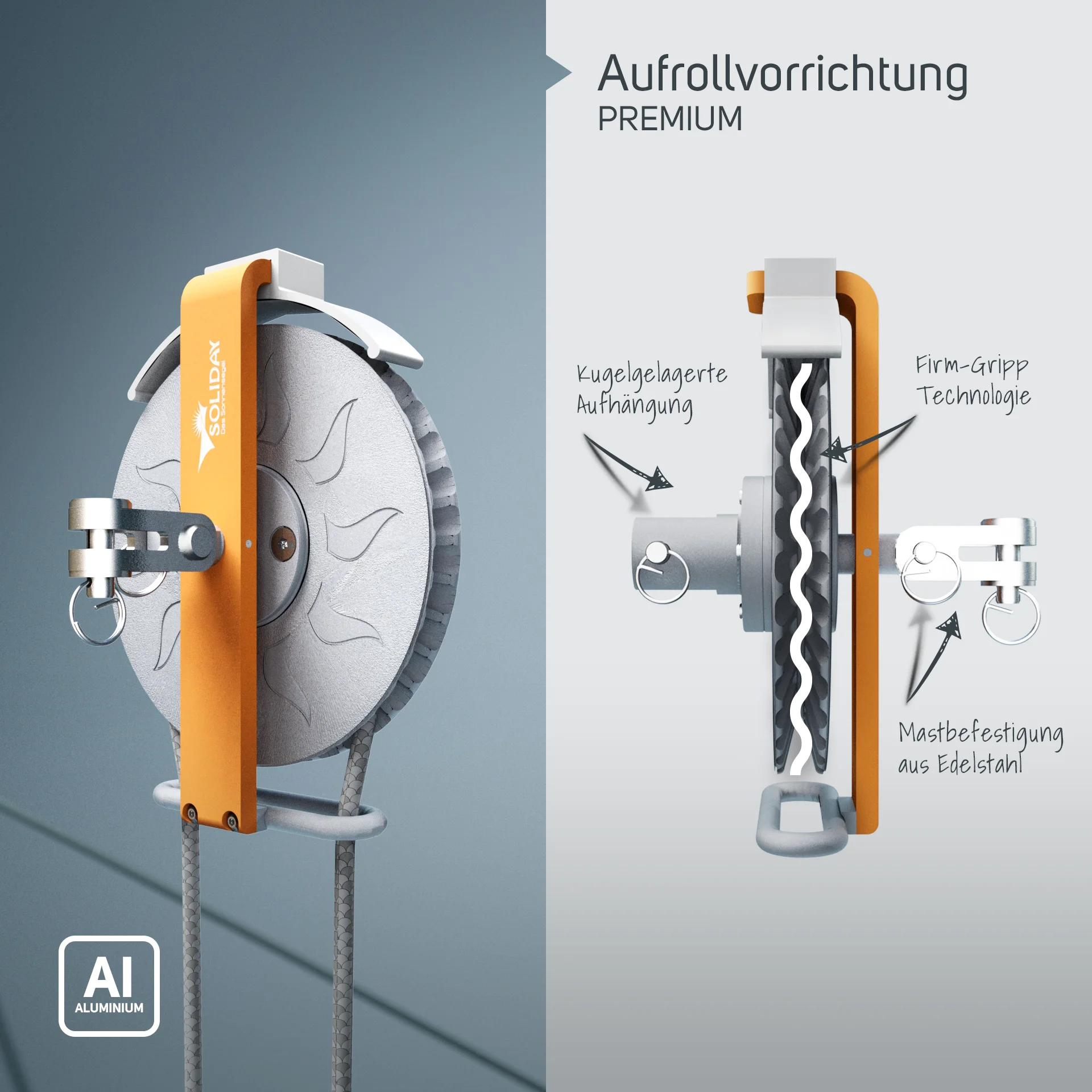 Flex Hardware-Set mit 4 Masten
