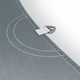 Zusätzlicher Design-Ring auf einer Seitenkante